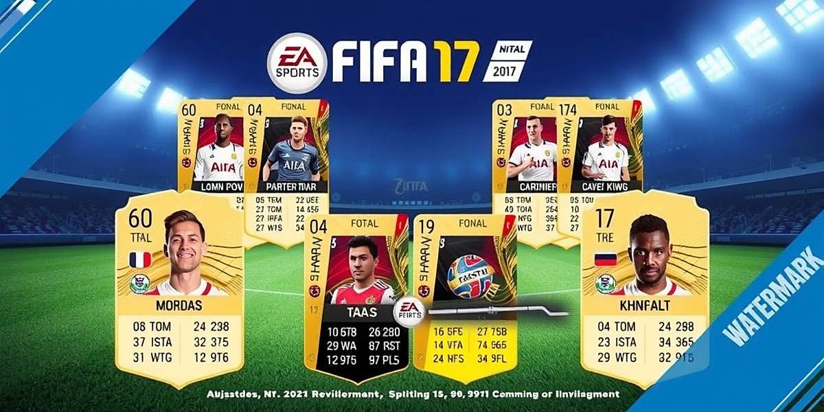 FIFA 17 - Ultimate Team FIFA 17 Ultimate Team mode with player cards and FIFA 17 watermark