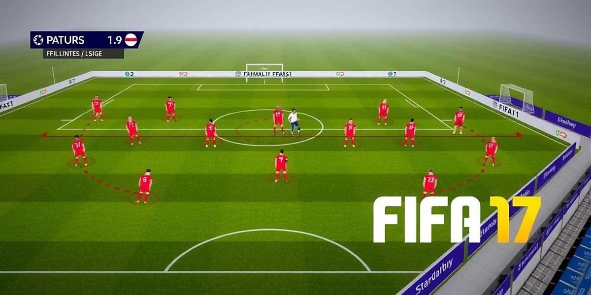 FIFA 17 - Pro Gameplay Tips FIFA 17 gameplay strategy illustration with FIFA 17 watermark